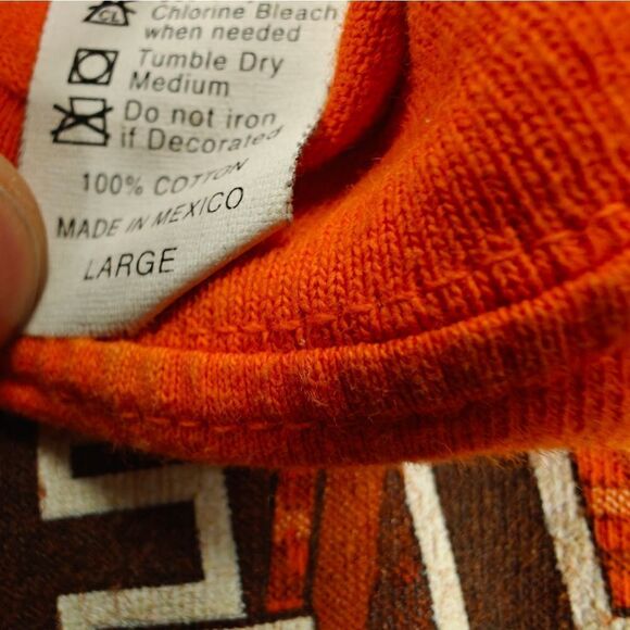 Vintage 90s Cleveland Browns Tie Dye Double Sided VTG Shirt Mens L Made In USA - Picture 6 of 6